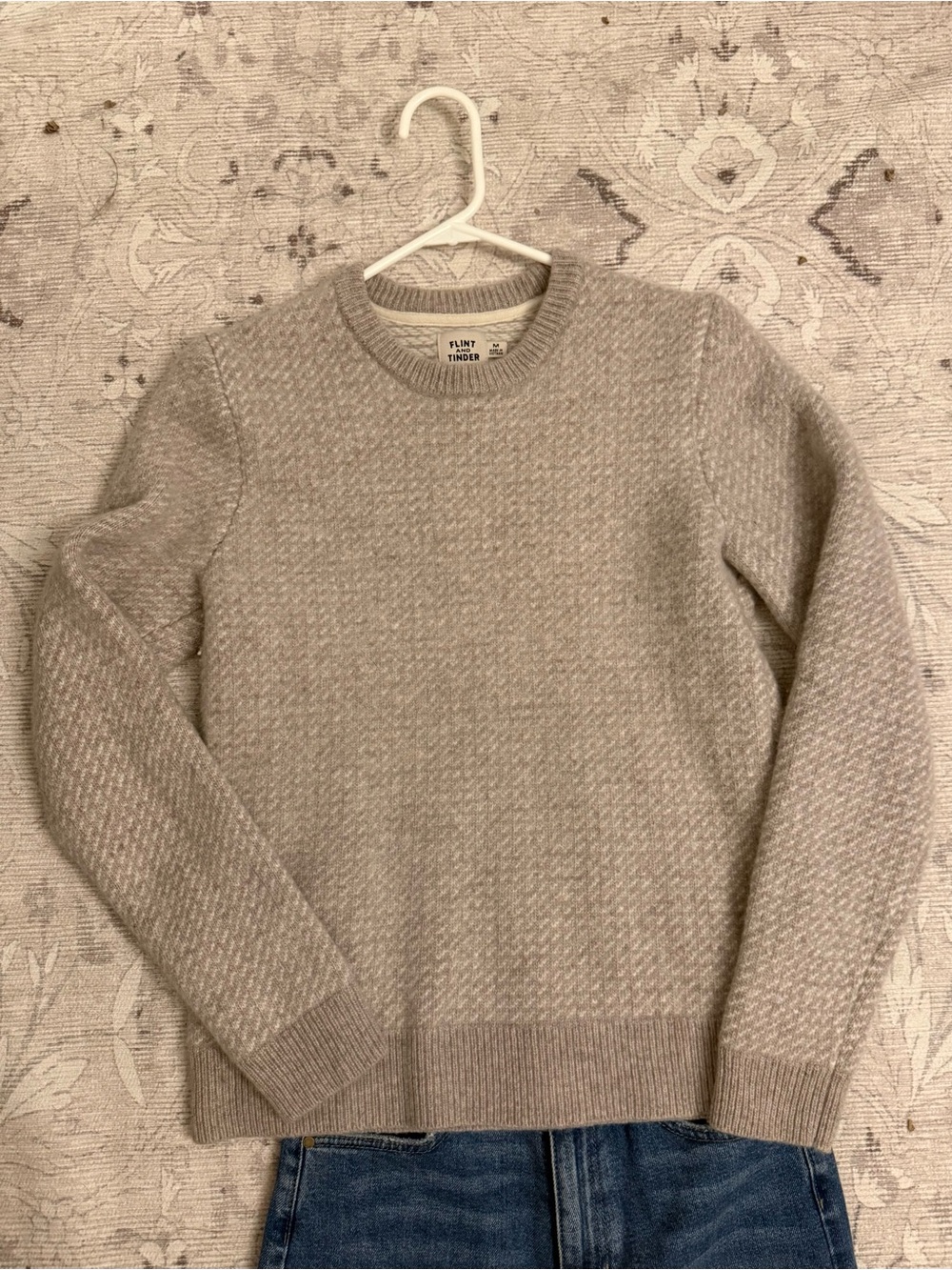 Women’s Merino Wool blend Crewneck Sweater